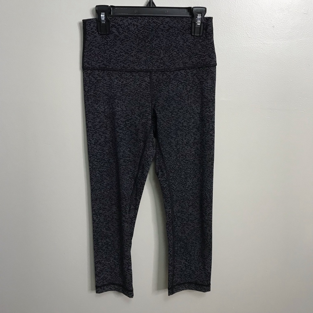 Lululemon Wunder Under HR Crop Leggings Size 4